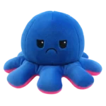 Reversible Octopus Soft Toy | Mood Flip Plush Octopus for Kids & Adults
