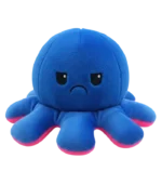 Reversible Octopus Soft Toy | Mood Flip Plush Octopus for Kids & Adults