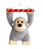 Cute Hanging Monkey Plush Toy – Soft Monkey Stuffed Toy for Kids