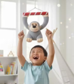 Cute Hanging Monkey Plush Toy – Soft Monkey Stuffed Toy for Kids - Image 2