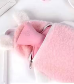 Funbyto Cute Bunny Plush Hot Water Bag Cover – Soft Warm Water Bottle Cover for Kids & Adults - Image 2