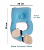 Funbyto Baby Hugging Pillow – Soft Comfort Support Pillow for Babies (Blue) - Image 2