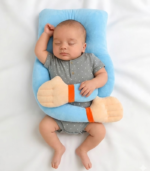 Funbyto Baby Hugging Pillow – Soft Comfort Support Pillow for Babies (Blue) - Image 3