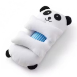 Panda Shape Baby Sleeping Pillow – Soft Support Pillow for Newborn & Infants
