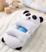 Panda Shape Baby Sleeping Pillow – Soft Support Pillow for Newborn & Infants - Image 2
