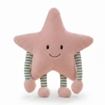Cute Star Plush Hugging Pillow for Kids